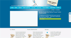 Desktop Screenshot of mybestbuddydogtraining.com