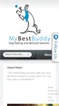 Mobile Screenshot of mybestbuddydogtraining.com